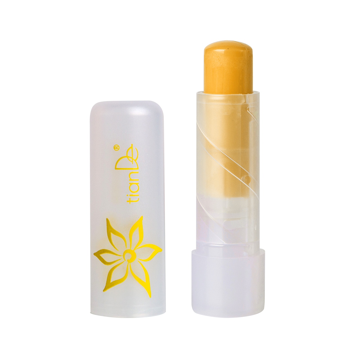 Фруктовый бальзам для губ «Ваниль» с пчелиным воском и витамином Е