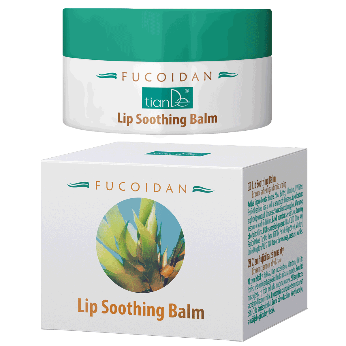 Бальзам для смягчения губ - антивозрастной уход и питание, серия Fucoidan