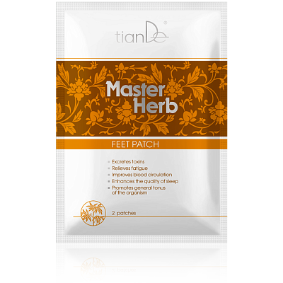 Пластир для ніг детоксикаційний, серія"Master Herb"